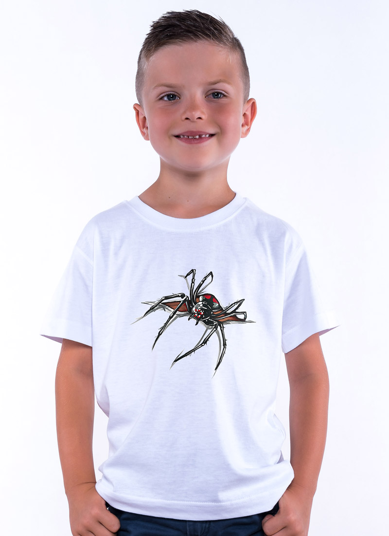 Pavouk trhající tričko - Tulzo